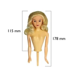PME Barbie Doll Pick (Pin Popje) Blond* Prikkers En Ringen
