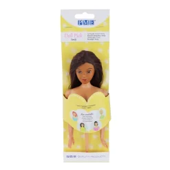 PME Barbie Doll Pick (Pin Popje) Etnisch* Prikkers En Ringen
