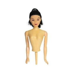 PME Barbie Doll Pick (Pin Popje) Zwart haar*** Prikkers En Ringen
