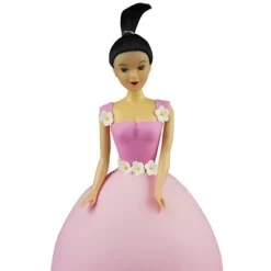 PME Barbie Doll Pick (Pin Popje) Zwart haar*** Prikkers En Ringen