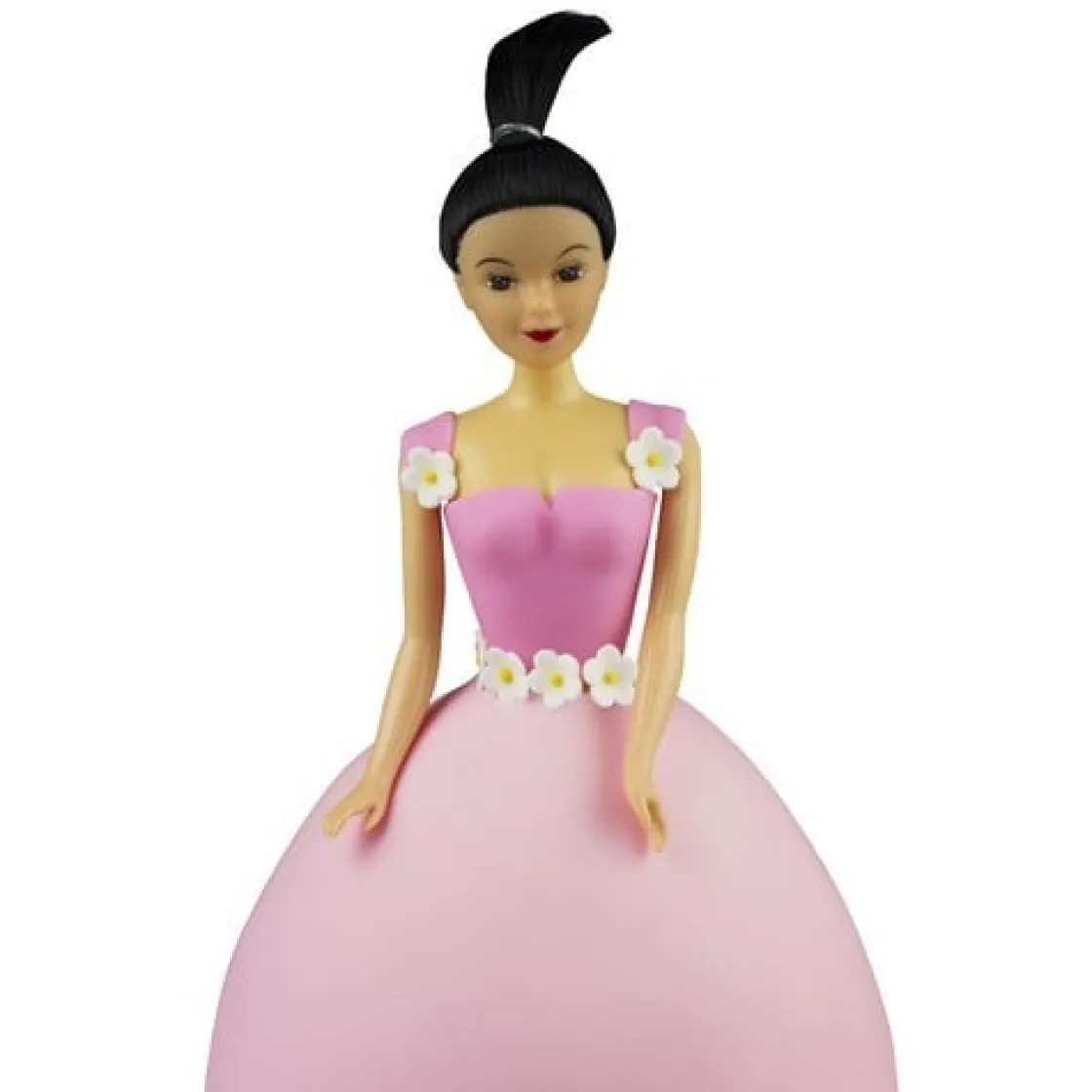 PME Barbie Doll Pick (Pin Popje) Zwart haar*** Prikkers En Ringen