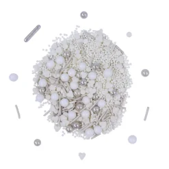 PME Bruiloft Wit Sprinkle Mix (Out of the Box) 60g* Eetbare Strooisels