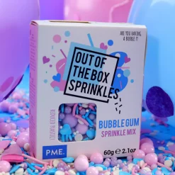 PME Bubblegum Sprinkle Mix (Out of the Box) 60g* Eetbare Strooisels