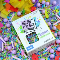 PME Carnaval Sprinkle Mix (Out of the Box) 60g* Eetbare Strooisels