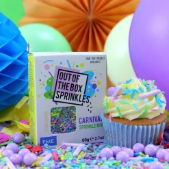 PME Carnaval Sprinkle Mix (Out of the Box) 60g* Eetbare Strooisels