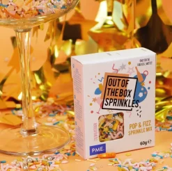 PME Champagne Sprinkle Mix (Out of the Box) 60g* Eetbare Strooisels