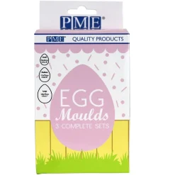 PME Chocolade Holvorm Ei 3-delig* Hol Vormen