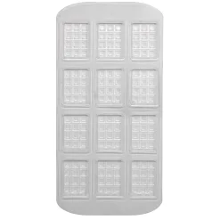 PME Chocolademal Mini Tablet (12x) 35x25mm* Tabletten En Repen Vormen