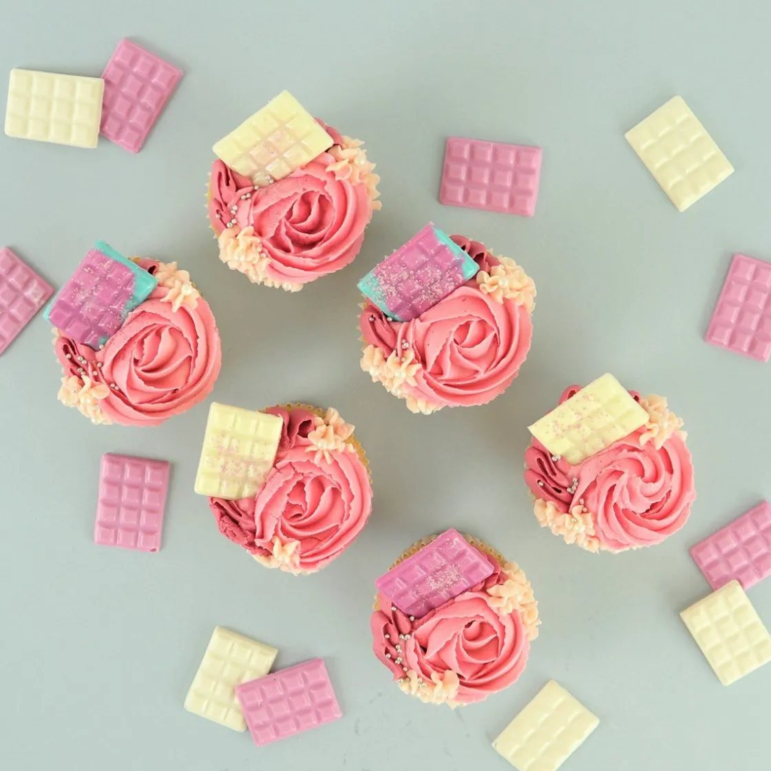 PME Chocolademal Mini Tablet (12x) 35x25mm* Tabletten En Repen Vormen