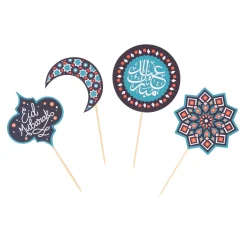 PME Cupcake Set Eid Mubarak 24st.*** Bakvormen Papier