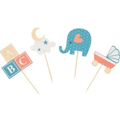 PME Cupcake Set New Baby 24st.*** Bakvormen Papier