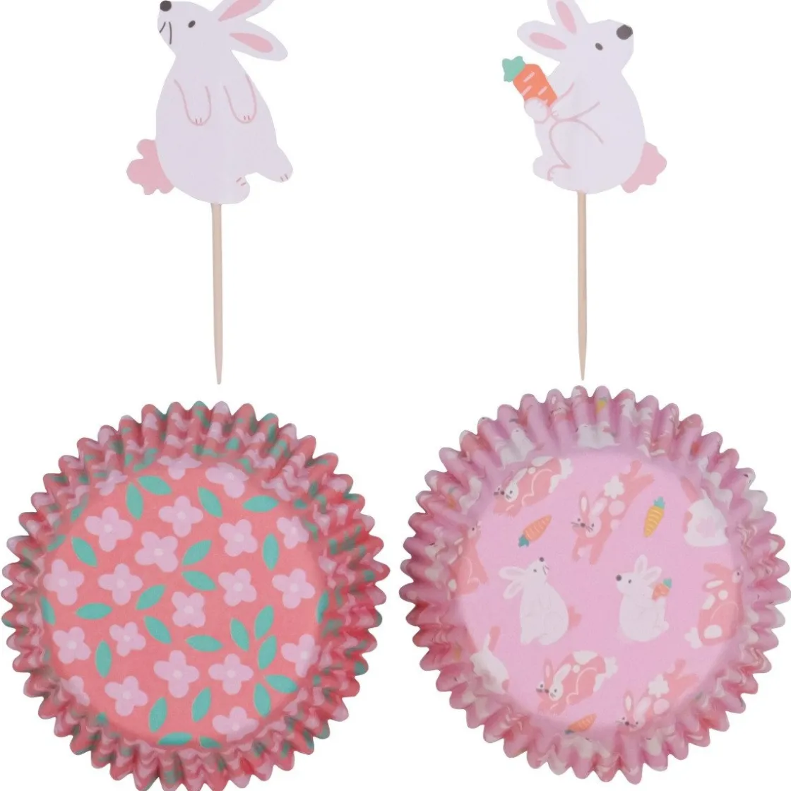 PME Cupcake Set Paashaas 24st.* Bakvormen Papier