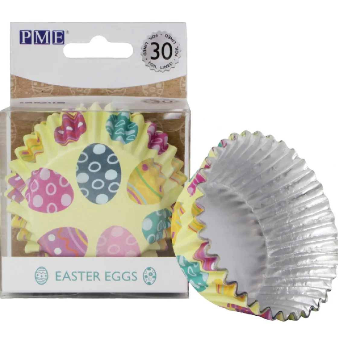 PME Cupcake Vormpjes Paasei Ø50mm 30st.* Bakvormen Papier