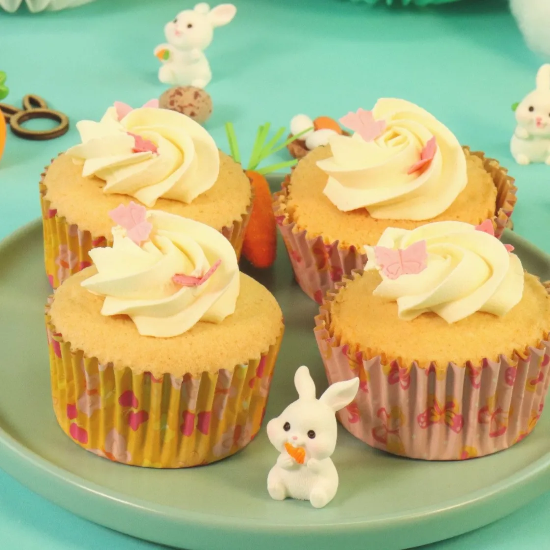 PME Cupcake Vormpjes Vlinder Ø52mm 60st.* Bakvormen Papier