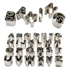 PME Cutter Set Alfabet & Nummers* Cijfer En Letter Stekers