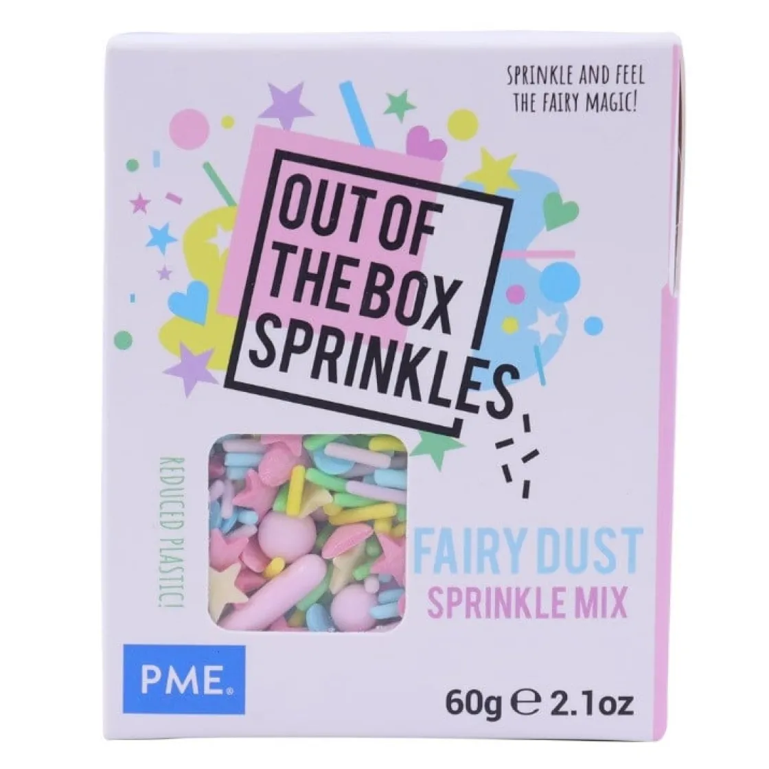 PME Elfenstof Sprinkle Mix (Out of the Box) 60g* Eetbare Strooisels