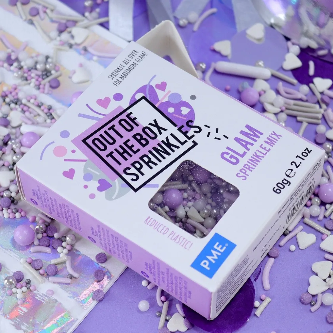 PME Glamour Sprinkle Mix (Out of the Box) 60g* Eetbare Strooisels