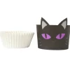 PME Halloween Cupcake Vormpjes Zwarte Kat Ø45mm 12st.* Bakvormen Papier