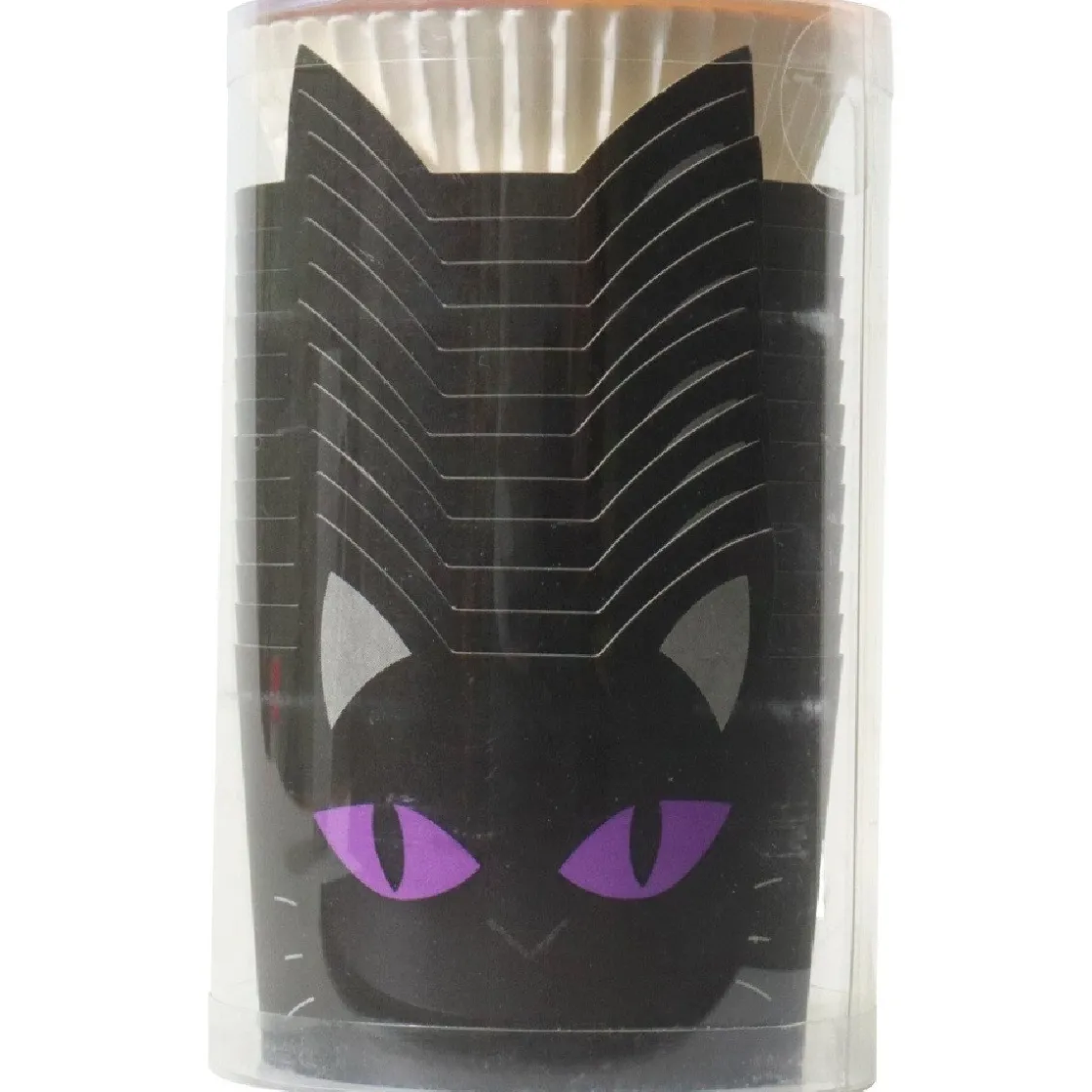 PME Halloween Cupcake Vormpjes Zwarte Kat Ø45mm 12st.* Bakvormen Papier