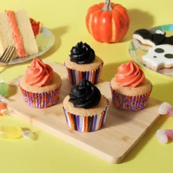 PME Halloween Cupcake Vormpjes Pompoenfeest Ø52mm 60st.* Bakvormen Papier