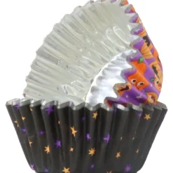 PME Halloween Mini Cupcake Vormpjes Pompoenfeest Ø33mm 60st.* Bakvormen Papier