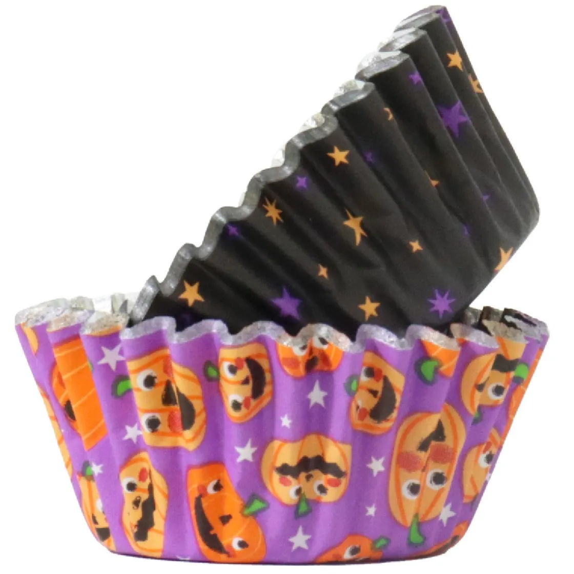 PME Halloween Mini Cupcake Vormpjes Pompoenfeest Ø33mm 60st.* Bakvormen Papier