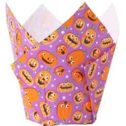 PME Halloween Muffin Cups Pompoenfeest 24st.* Bakvormen Papier