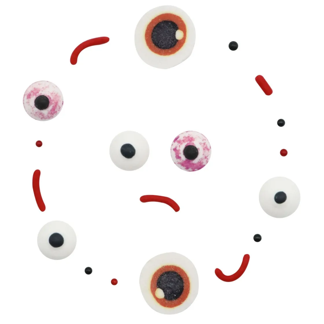 PME Halloween Sprinkle Set Bloederige Ogen 105g* Eetbare Strooisels