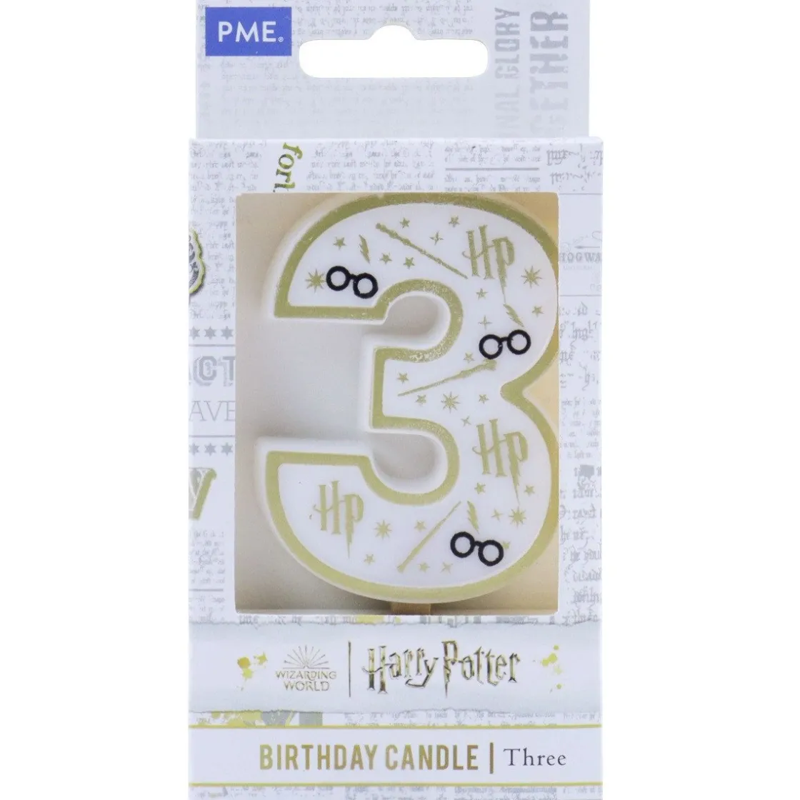 PME Harry Potter Cijferkaars #3*** Kaarsjes En Vuurwerk
