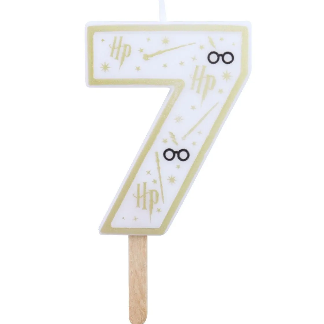 PME Harry Potter Cijferkaars #7* Kaarsjes En Vuurwerk