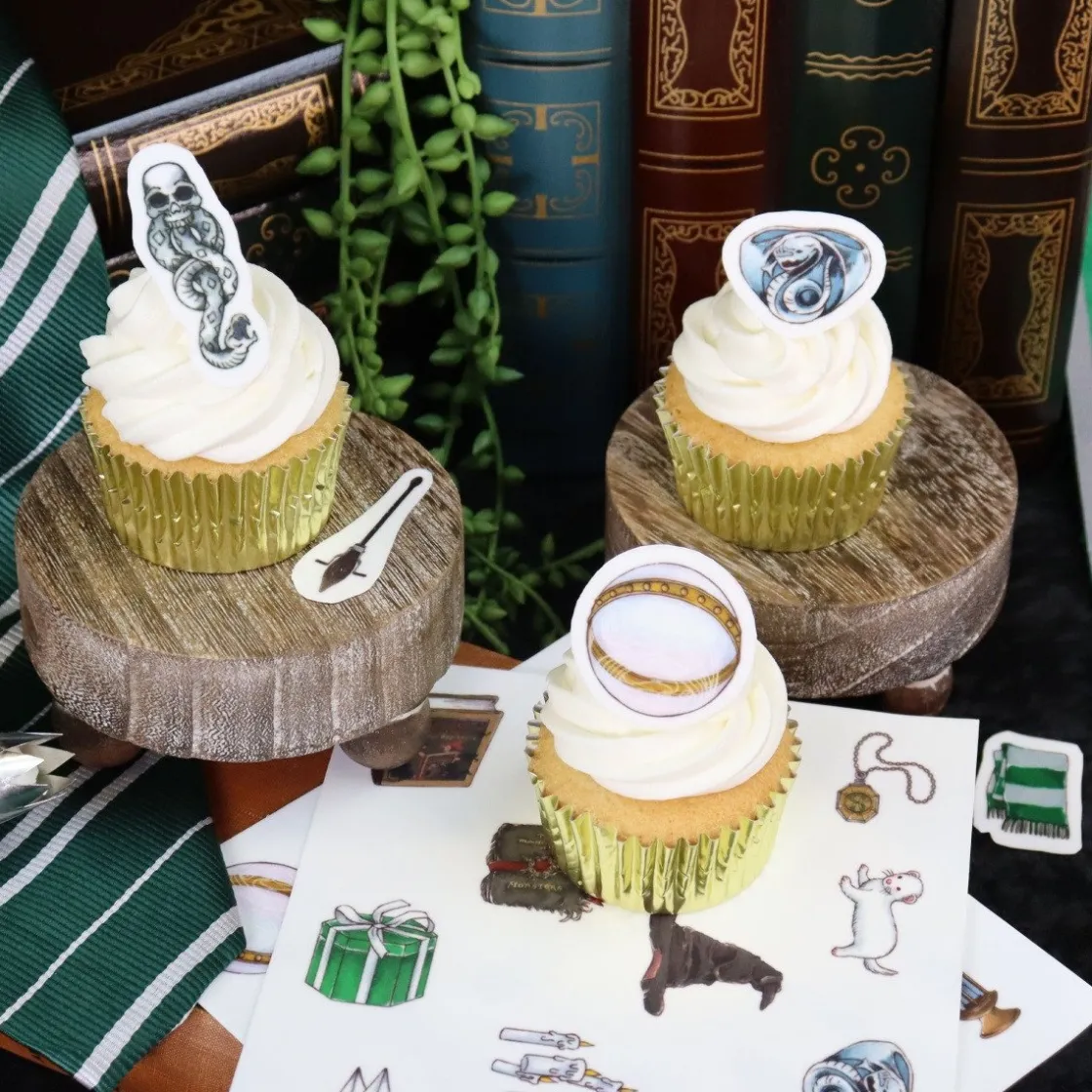 PME Harry Potter Draco Malfidus Suikerdecoratie 24st.*** Figuur Decoraties