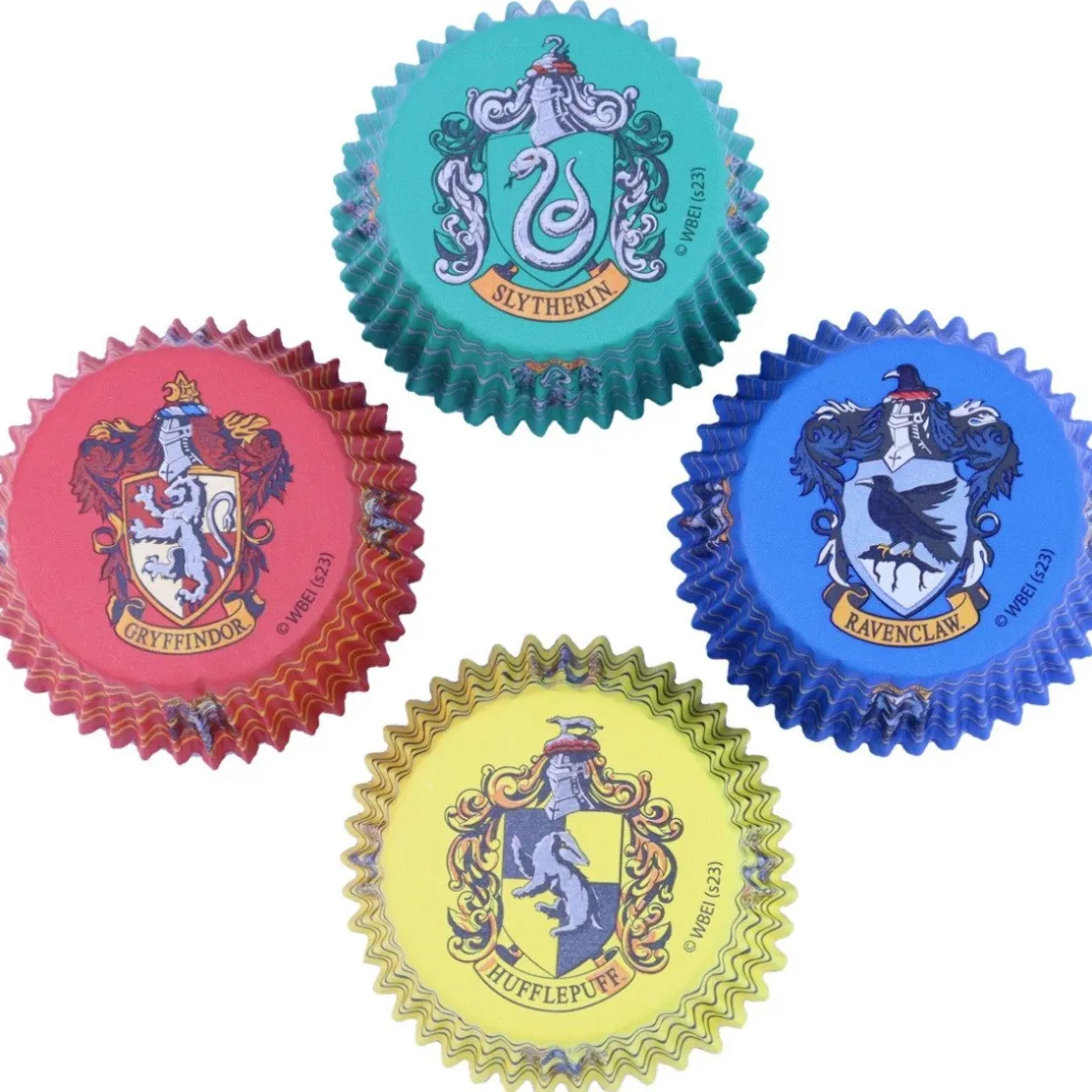 PME Harry Potter Huizen Cupcake Vormpjes Ø52mm 60st.* Bakvormen Papier