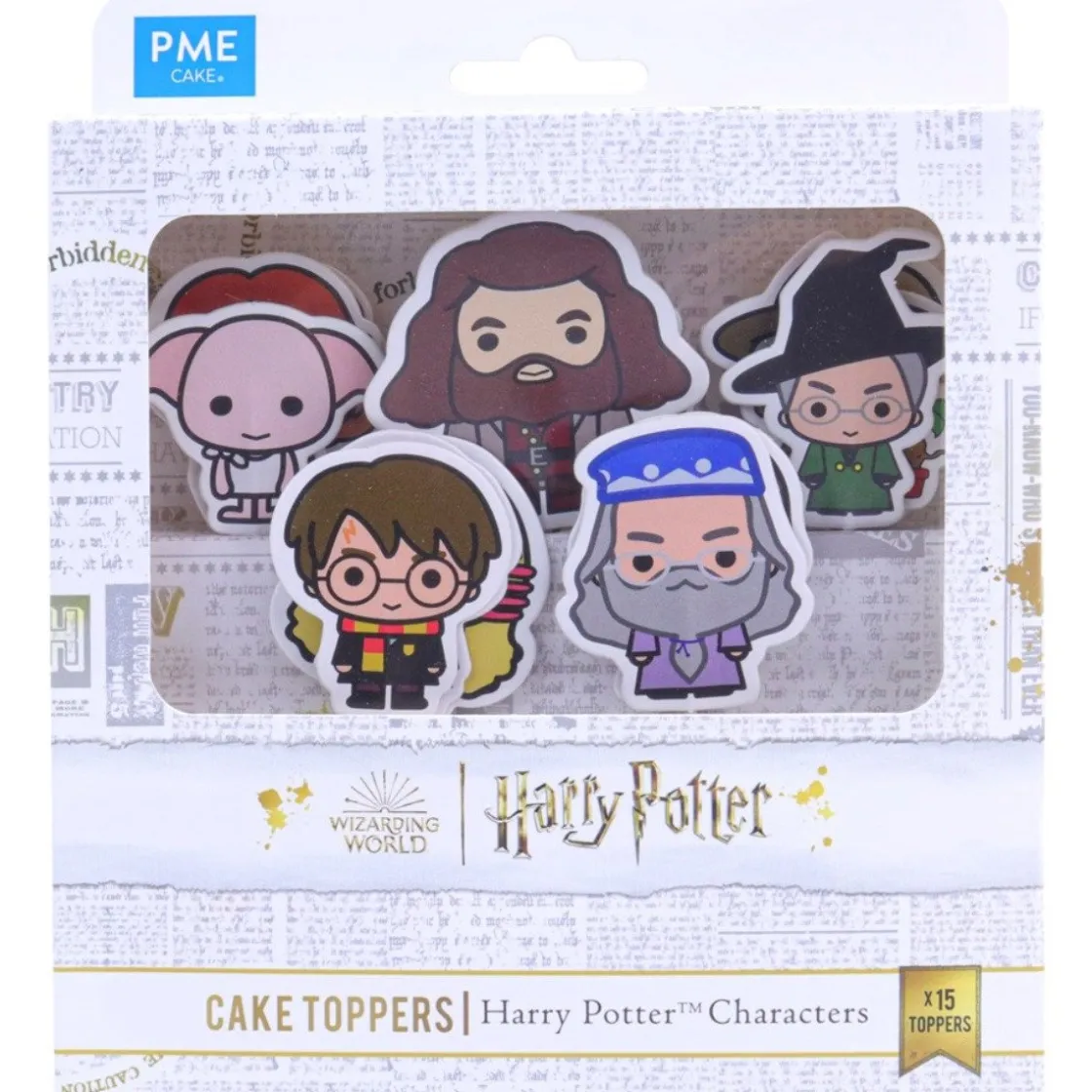 PME Harry Potter Karakters Taartprikkers 15st.* Ijsprikkers|Prikkers En Ringen