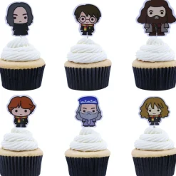 PME Harry Potter Karakters Taartprikkers 6st.* Ijsprikkers|Prikkers En Ringen