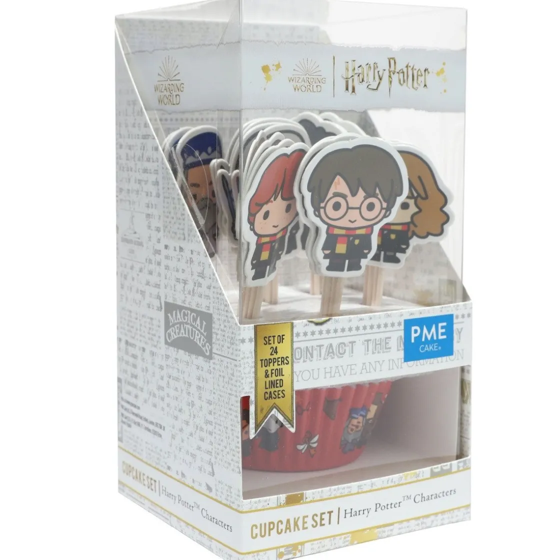PME Harry Potter Karakters Cupcake Set 24st.* Bakvormen Papier