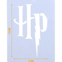 PME Harry Potter Logo Sjabloon 11x7,3cm* Sjablonen En Stencils