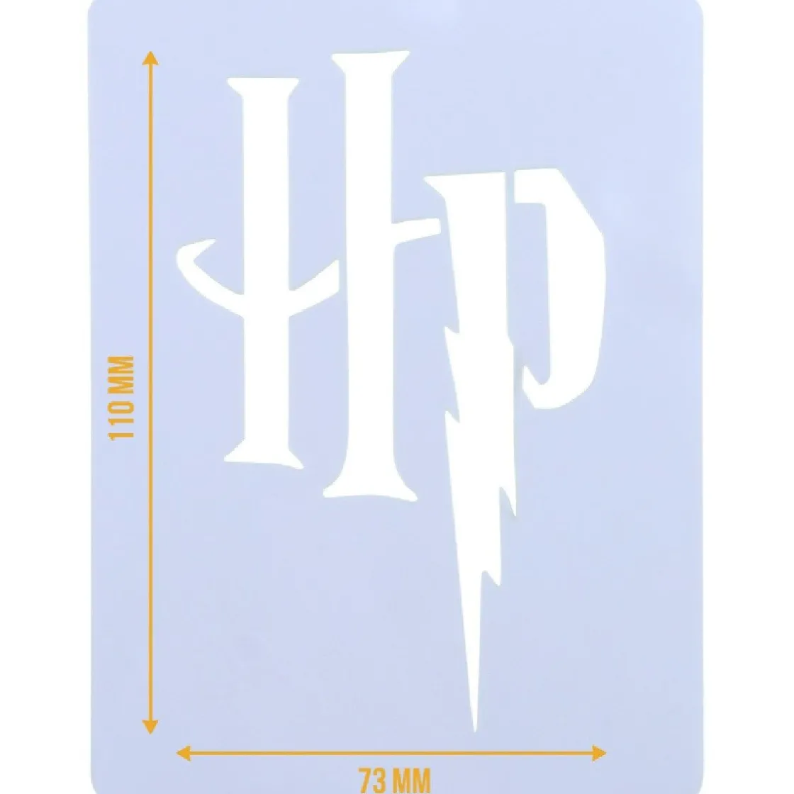 PME Harry Potter Logo Sjabloon 11x7,3cm* Sjablonen En Stencils