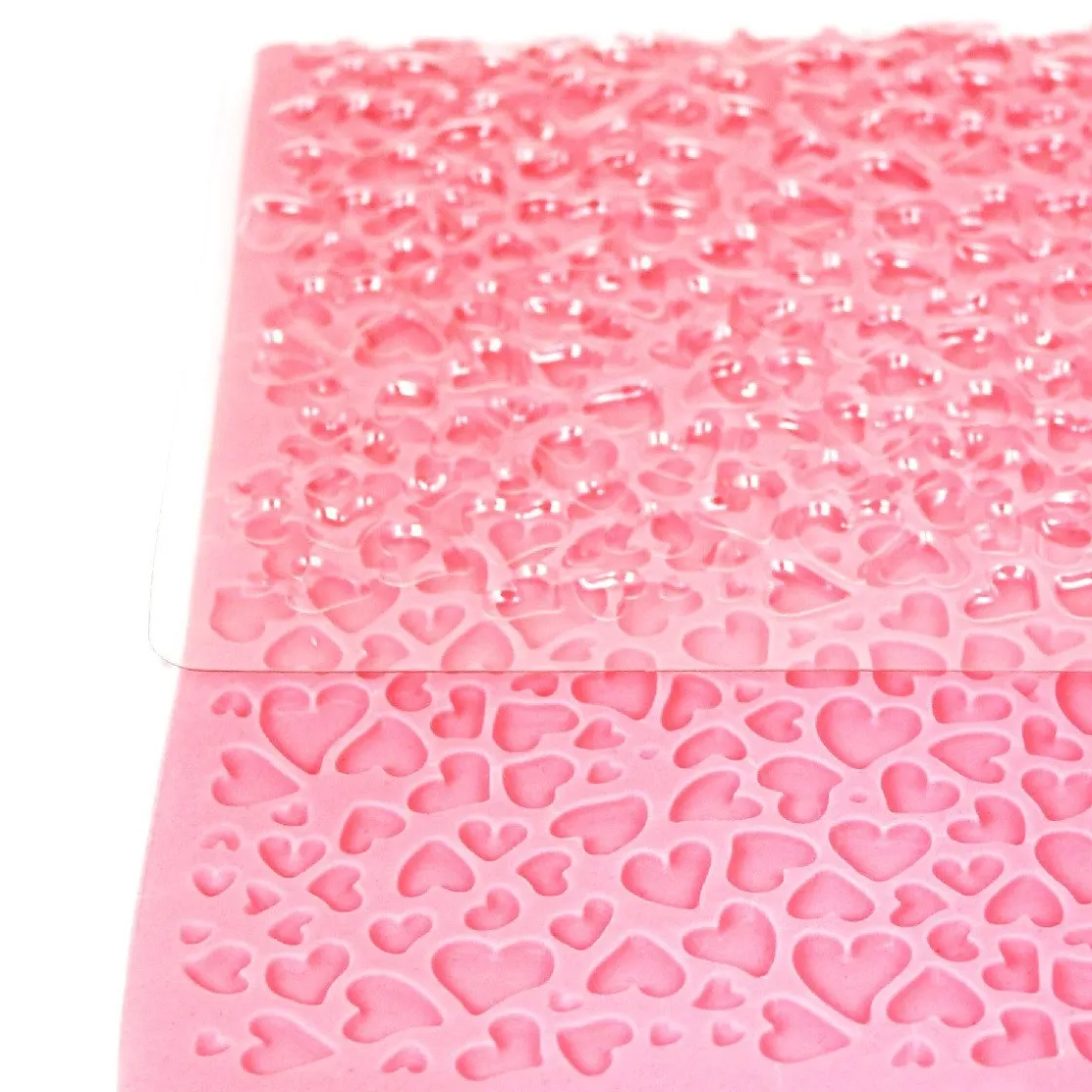 PME Impression Mat Mini Heart Design* Reliëfmatten