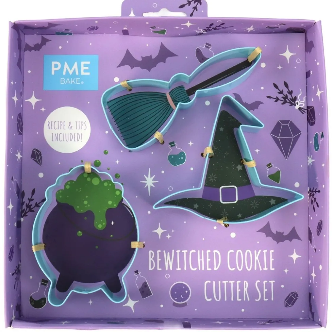 PME Koekjes Uitsteker Heksen Set/3* Figuur Stekers
