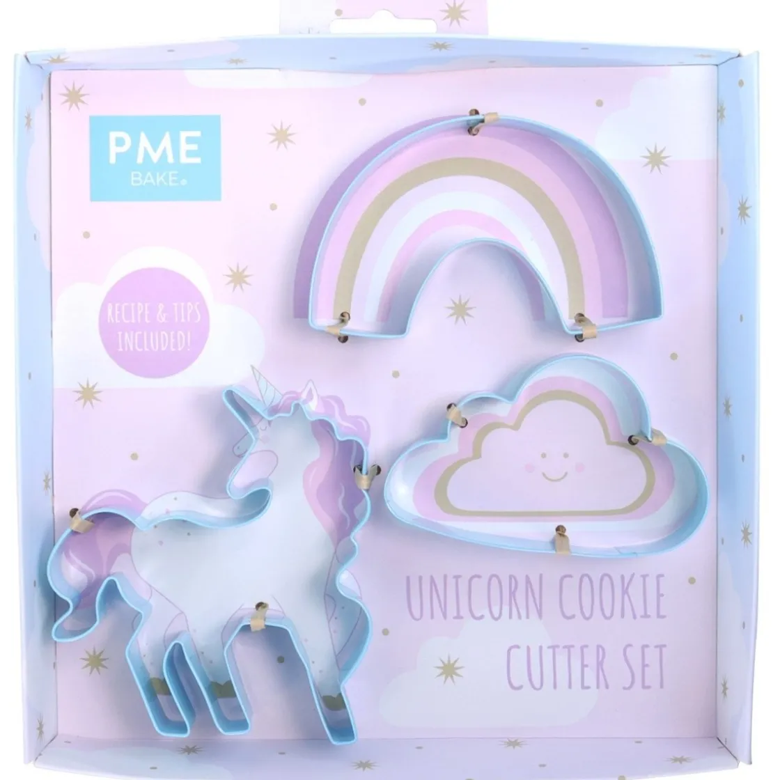 PME Koekjes Uitsteker Unicorn Set/3* Figuur Stekers