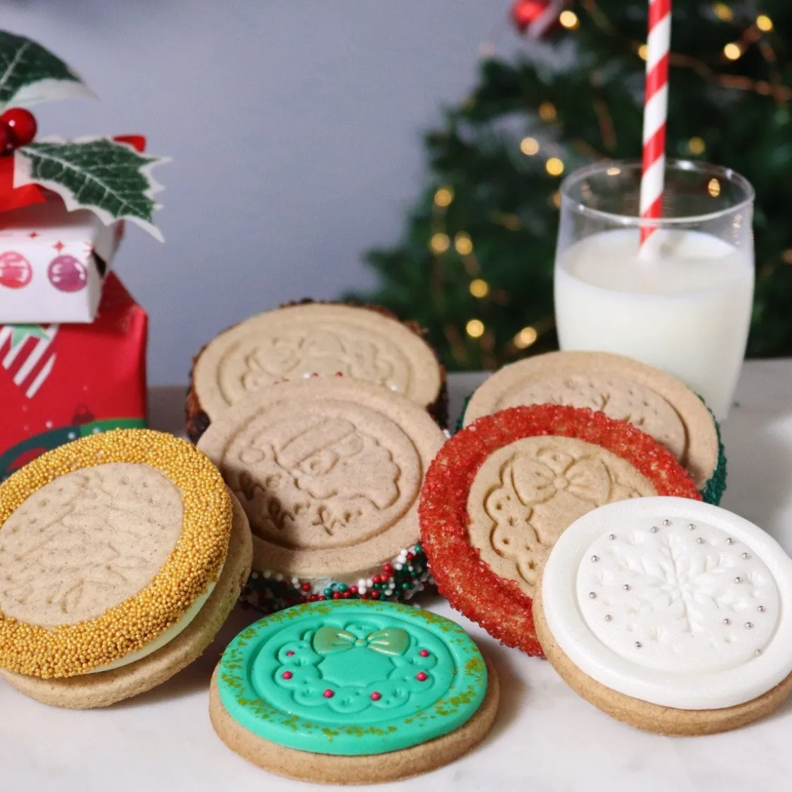 PME Koekjesstempel Kerst Set/5* Figuur Stekers