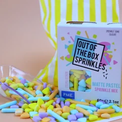 PME Mat en Pastel Sprinkle Mix (Out of the Box) 60g* Eetbare Strooisels