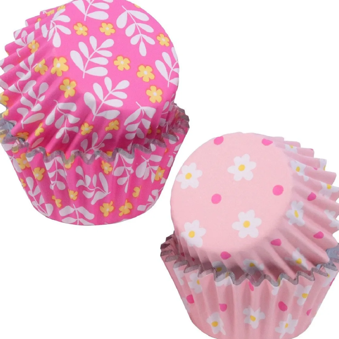 PME Mini Cupcake Vormpjes Bloemen Ø33mm 60st.* Bakvormen Papier