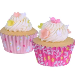 PME Mini Cupcake Vormpjes Bloemen Ø33mm 60st.* Bakvormen Papier