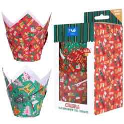 PME Muffin Cups Betoverend Bos 24st* Bakvormen Papier