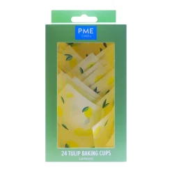 PME Muffin Cups Citroen 24st* Bakvormen Papier