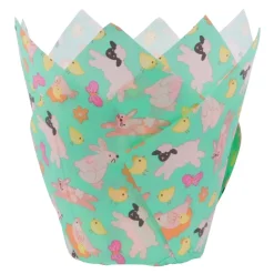 PME Muffin Cups Paasfiguren 24st.* Bakvormen Papier
