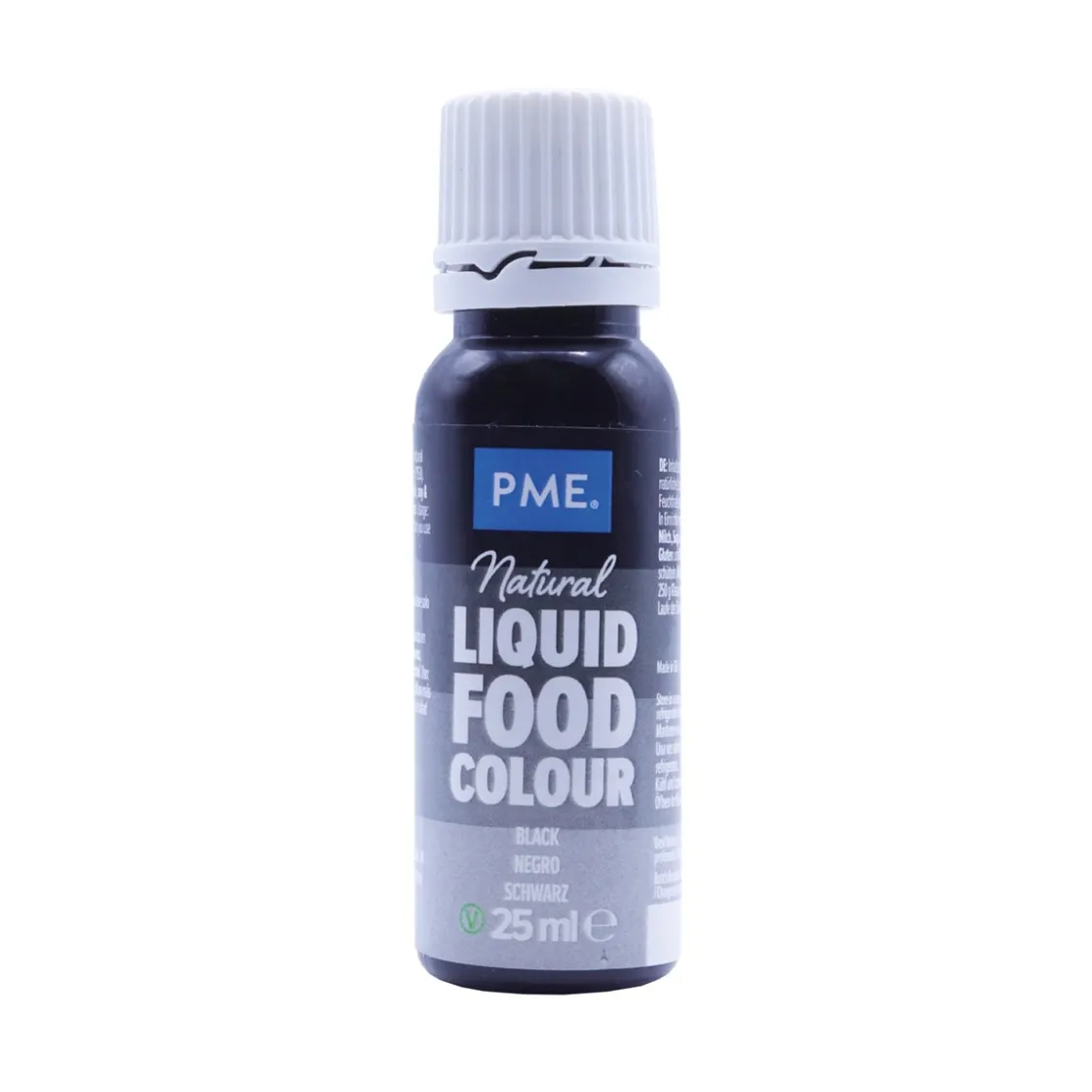 PME Natuurlijke Kleurstof Zwart 25g* Vloeibare Kleurstoffen|Natuurlijke Kleurstoffen
