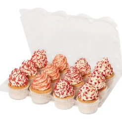 PME Plastic Cupcakehouders (12) Set/3* Cupcake Doosjes
