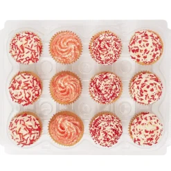 PME Plastic Cupcakehouders (12) Set/3* Cupcake Doosjes